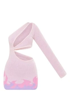 Robe Moulante En Maille éponge Lilas à Flamme Et épaule Unique -Pas Cher Tendance Charme Magasin 05221bf8972e8c583ea0d0ebe7c8dd0babd08068 cnc6529 5