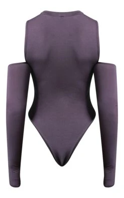 Body En Jersey Gris Anthracite à Col Haut Et Découpes -Pas Cher Tendance Charme Magasin 06692a9e24c1afaf359f64209124e247ddd954a6 cnc6013 6