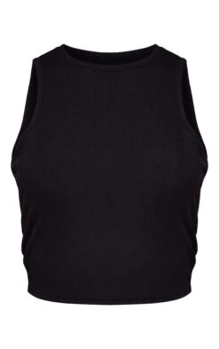 Débardeur Noir Profond Côtelé à Dos Nageur -Pas Cher Tendance Charme Magasin 08af6c9b2b2546eedeee1703be65d52a3fab7ae3 cmu8210 5