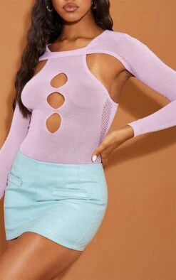 Body En Maille Tricot Transparente Découpée Lilas Avec Manches Longues 9 Body En Maille Tricot Transparente Découpée Lilas Avec Manches Longues -Pas Cher Tendance Charme Magasin 0ac38dbc7730552da3ff6c2a7270ecca35aa2aa8 cmy9923 4