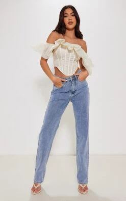 Corset En Mousseline De Soie Crème à Col Bardot Et Manches Bouffantes 7 Corset En Mousseline De Soie Crème à Col Bardot Et Manches Bouffantes -Pas Cher Tendance Charme Magasin 0b547a8b9375521a7a10b5f9bee00eb4e342aed7 cnd1373 3