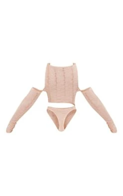 Body Texturé Gris Pierre Croisé Devant à épaules Dénudées -Pas Cher Tendance Charme Magasin 110255953ad50abe0730851098a185d9e67d15d6 cnd0847 5