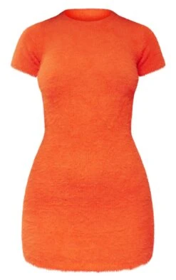 Mini Robe En Maille Duveteuse Orange Ouverte Dans Le Dos -Pas Cher Tendance Charme Magasin 113d96cd9fe5469a2d701e28e3ee780ddd4776f8 cnc3317 5