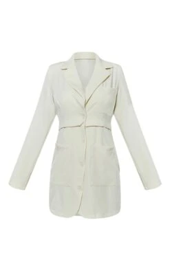 Robe Blazer Oversize Tissée Crème à Poches -Pas Cher Tendance Charme Magasin 130a2e8a3a93e6b80c88f2f88dcf9e1b1349d769 cnb4799 5