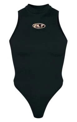 PRETTYLITTLETHING Body Noir à Col Montant Et Détail Empiècement 10 PRETTYLITTLETHING Body Noir à Col Montant Et Détail Empiècement -Pas Cher Tendance Charme Magasin 1436866c070d0c2b294969c36c27ebf11f96854a cnc9065 5