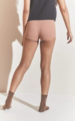 Mini-short Structuré Côtelé Taupe Détail Contours -Pas Cher Tendance Charme Magasin 164a1097cacc73ceb176207550e91db401dff468 cmp8673 3