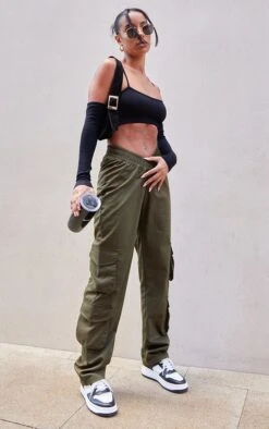 Crop Top Noir Côtelé à épaules Dénudées Détail Contours -Pas Cher Tendance Charme Magasin 174cb587beaf6b5cbff0fb7db928703febdffa51 cmw1827 3