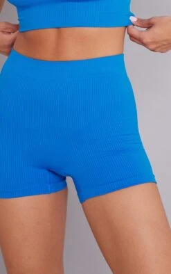 Mini Short Côtelé Bleu Vif à Détail Contours -Pas Cher Tendance Charme Magasin 18cda37d22aed63aad71877abb29f1aa8306a7af cmy9287 5