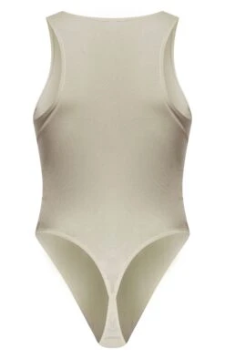 Body Basique En Coton Vert Pâle à Dos Nageur -Pas Cher Tendance Charme Magasin 1d582fb0fd22a058dc8e8b7e9e302a14eb78d160 cne3259 6