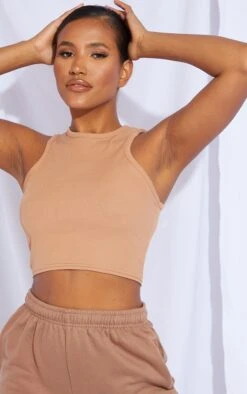 Débardeur Camel Côtelé à Dos Nageur -Pas Cher Tendance Charme Magasin 259967c1b0eae8b11aa4f96471921b07d9361d75 cmn4548 4