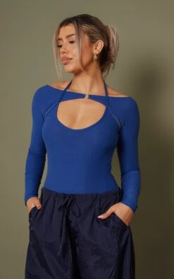 Body En Jersey Bleu Marine Découpé à Anneau Et Superpositions 8 Body En Jersey Bleu Marine Découpé à Anneau Et Superpositions -Pas Cher Tendance Charme Magasin 290914e85b100edaf87cf2a02cd245a7dc2a0bb2 cnc9166 4