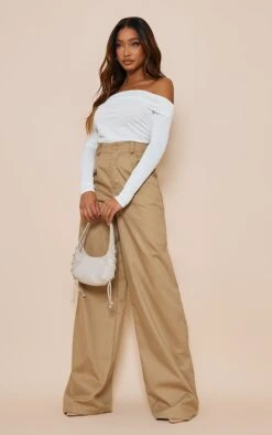 Top Moulant Blanc Froncé à Manches Longues Et Col Bardot 7 Top Moulant Blanc Froncé à Manches Longues Et Col Bardot -Pas Cher Tendance Charme Magasin 29a96e5b9a8a7dd0e753ed64828a772e95a6cca0 cnd1658 3