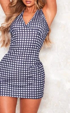 Robe Droite Noir & Blanc Imprimé Vichy à Col Rond 8 Robe Droite Noir & Blanc Imprimé Vichy à Col Rond -Pas Cher Tendance Charme Magasin 2c2b5a0497f2e62d58a0429d1fee69c48e5ae220 cne6465 4