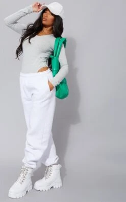 Essentiel Body Col V Gris Chiné à Manches Longues -Pas Cher Tendance Charme Magasin 2de3bc49cfb738616ff117f9bc93e7f3b5157e8f cmp2031 3