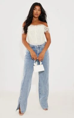 Body En Dentelle Crème à épaules Dénudées Et Liserés Structurants -Pas Cher Tendance Charme Magasin 3b824190c0250dcb310a3534490554bf59a0a7fe cna4393 3