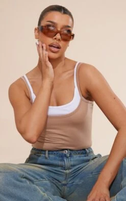 Body Café Au Lait à Doubles Bretelles