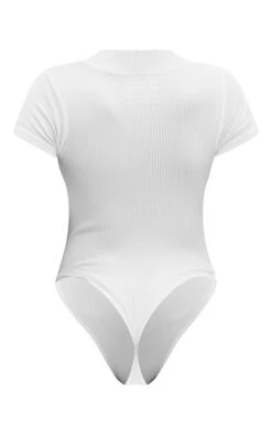 Body Blanc Côtelé Structuré à Manches Courtes Et Zip Devant Détail Contours -Pas Cher Tendance Charme Magasin 4a9c4adb46e1d120196bd93ebbfe6673cb5b64c4 cmr8020 6