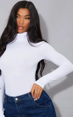 Essentiel Body Col Roulé Blanc -Pas Cher Tendance Charme Magasin 5eb8c3083a7117675d2fb10e7b9ab72d6203a9f7 cmp1991 4
