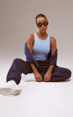 Body Basique En Coton Bleu Clair à Dos Nageur -Pas Cher Tendance Charme Magasin 653f57f207532eace252ee5301bcfb3cabcde494 cnd5748 3