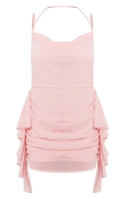 Robe Droite En Mousseline De Soie Rose Pâle Volantée à Col Bénitier Et Dos Nu Noué 9 Robe Droite En Mousseline De Soie Rose Pâle Volantée à Col Bénitier Et Dos Nu Noué -Pas Cher Tendance Charme Magasin 66a9d3a409d98c98ad207fcc0f8b0d0b35dc9c98 cne1430 5