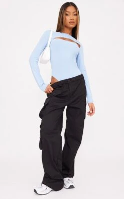 Body Asymétrique En Jersey Bleu Cendré à Découpe Et Détail Contours -Pas Cher Tendance Charme Magasin 677a15e111731e705a84bcca3fed83d210af8a62 cne5977 3