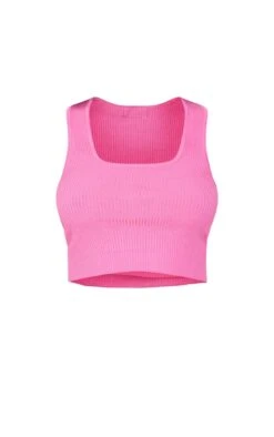 Débardeur Basique Rose Vif En Maille Tricot -Pas Cher Tendance Charme Magasin 683540bb67b7a9645a4c7e081c1302f0dd6e3d72 cnb1361 5