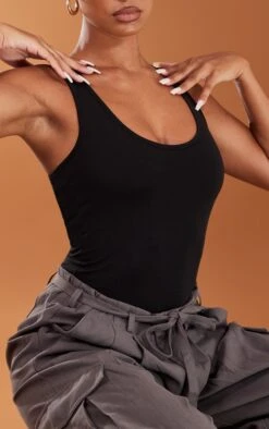 Body-string Basique Noir Profond à Dos Nageur -Pas Cher Tendance Charme Magasin 6e1050419fc024d7305bd93835bf62cb399c58a1 cmq8354 4