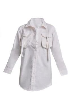 Robe Chemise Cargo Crème à Poches Et Ceinture -Pas Cher Tendance Charme Magasin 6ec63cf9f8ef03b8031794d669ea879e79b27c67 cnb9650 5