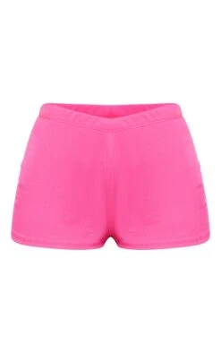 Mini-short Rose Vif Finement Côtelé -Pas Cher Tendance Charme Magasin 73b98fe38f2ffd718b27feae2d3c7cc0f1aef935 cne8686 6