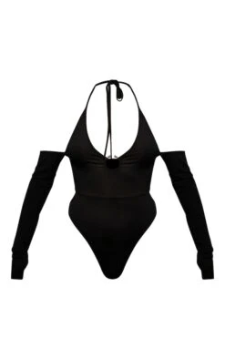 Body Noir Dos Nu à Détail Anneau Et Empiècement -Pas Cher Tendance Charme Magasin 77cb302fcab4f2a114f54fe68e8e87fe015bb4b4 cnb0288 5