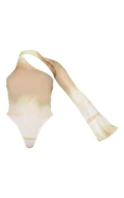 Logic Body Asymétrique En Mesh Imprimé Vert -Pas Cher Tendance Charme Magasin 7b160db24e7f8dc67d8a043a95f59d23bda32058 cne5171 5