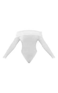 Body Blanc Froncé Texturé Transparent Très Replié à Col Bardot -Pas Cher Tendance Charme Magasin 7bd28d9f6fb65f233d775fc73e73c8f045d52d9f cnd8063 5