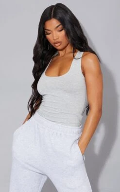 Essentiel Body à Dos Nageur Gris Chiné