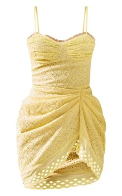 Robe Droite Jaune Citron En Broderie à Jupe Drapée Et Nouée 9 Robe Droite Jaune Citron En Broderie à Jupe Drapée Et Nouée -Pas Cher Tendance Charme Magasin 85c8e72d6a9eb5f77abcacaec9fb1761ce7c9391 cne2962 5