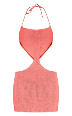 Mini Robe En Maille Tricot Corail à Torsade Sur La Taille -Pas Cher Tendance Charme Magasin 87a400f243cbd1f2a60487aeb50e55cfba13a597 cne6238 5