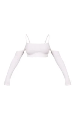 Crop Top Blanc Côtelé à épaules Dénudées Détail Contours 9 Crop Top Blanc Côtelé à épaules Dénudées Détail Contours -Pas Cher Tendance Charme Magasin 8a977d1529a14e031408905e3aa3b008037cb56f cmw1828 5