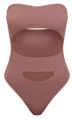 Body Bustier En Maille Tricot Café Au Lait Découpé Devant -Pas Cher Tendance Charme Magasin 8e2c2fe7271e0fba06de5cfb69009fa1a768c957 cnc3234 5