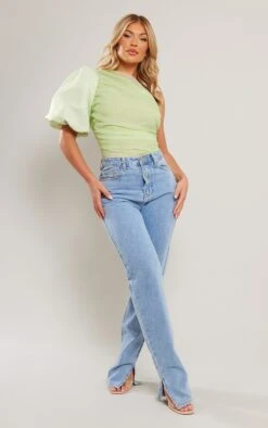 Body Asymétrique Vert Sauge En Organza à Manche Bouffante 8 Body Asymétrique Vert Sauge En Organza à Manche Bouffante -Pas Cher Tendance Charme Magasin 93234339d7aca8b4de5c695dd3403a050a31192c cnd6191 3