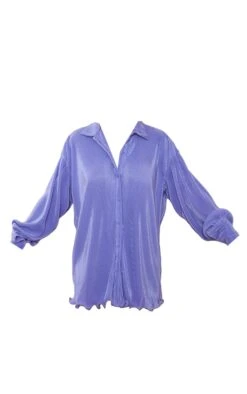 Robe Chemise Lilas Plissée à Ourlet Volanté -Pas Cher Tendance Charme Magasin 9569671200f943b6a11f8e11bb32ec6486062878 cnd2233 5