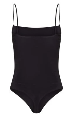 Body-string Noir Avec Encolure Carrée Et Bretelles Fines -Pas Cher Tendance Charme Magasin 9654dd1fc8ca36f266b2dd2466b0a26f114c05c1 CLW9486 6