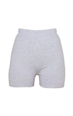 Essentiel Mini-short Basique Taille Haute En Coton Gris -Pas Cher Tendance Charme Magasin 9cc1a9154144eb4d7989b9a1b904006e6a04e727 cmp0782 6