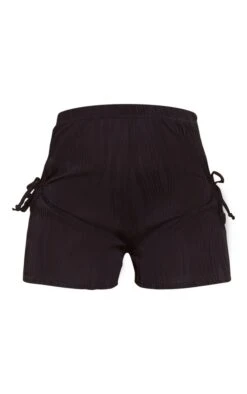 Mini-short Noir Plissé Noué Sur Les Côtés 11 Mini-short Noir Plissé Noué Sur Les Côtés -Pas Cher Tendance Charme Magasin 9d21546db2464f2fc5ca4d1abbfb17455c50dab1 cnd6711 6
