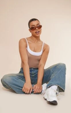 Body Café Au Lait à Doubles Bretelles 8 Body Café Au Lait à Doubles Bretelles -Pas Cher Tendance Charme Magasin a2b75a2d3b771df0e4a0276369fc9ec62d0dc04e cnd5579 3