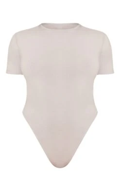 Body Gris Clair Délavé à Manches Courtes -Pas Cher Tendance Charme Magasin af530638a237692f0457f9b1247ec0300d79b3b3 cnd4630 5