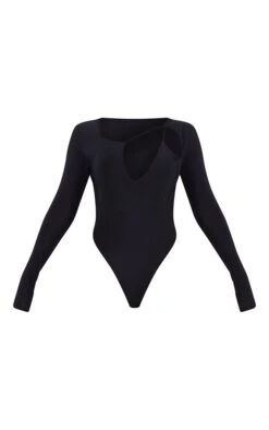 Logic Body Moulant Noir Manches Longues à Lanières Et Découpes -Pas Cher Tendance Charme Magasin b3b9c0d6c9aa41c182d7c596c2bdaa2929e2ce3a cmw6808 5