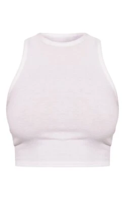 Crop Top Dos Nageur Basique Crème En Jersey -Pas Cher Tendance Charme Magasin bea76c092c55764c969749b6f61e8f23a40cc679 cmu8207 5