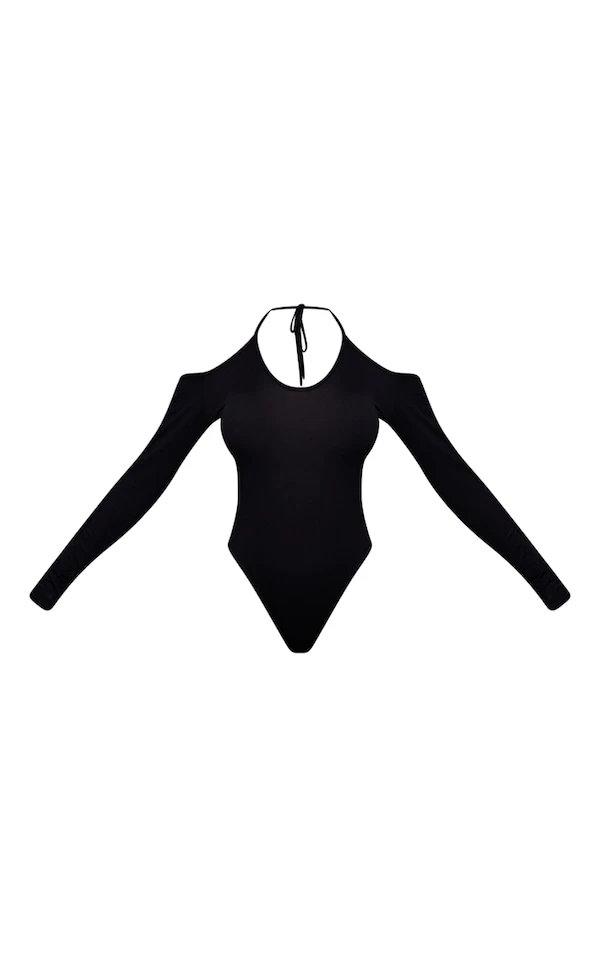 Logic Body Dos Nu En Jersey Noir à épaules Dénudées 5 Logic Body Dos Nu En Jersey Noir à épaules Dénudées – Image 5