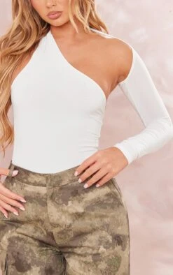 Logic Body Asymétrique Blanc Cassé -Pas Cher Tendance Charme Magasin c7ddabf598d9e660022a24696367496f1a8701b7 cne7476 4