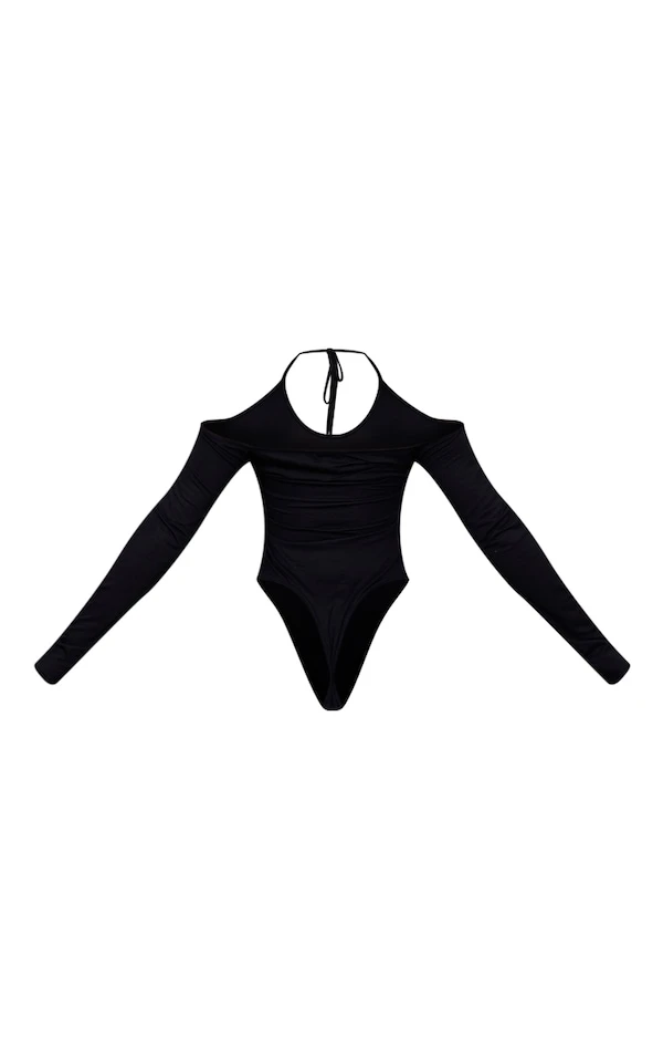 Logic Body Dos Nu En Jersey Noir à épaules Dénudées 6 Logic Body Dos Nu En Jersey Noir à épaules Dénudées – Image 6