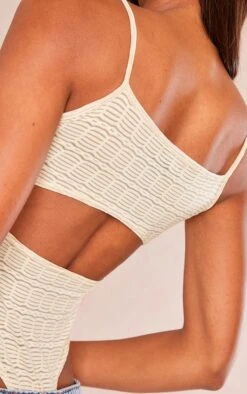 Logic Body Texturé Gris Pierre Ouvert Dans Le Dos à Bretelles -Pas Cher Tendance Charme Magasin d093015c1f71b36dc35b80923076b7d6526fdc95 cne5993 4